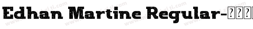 Edhan Martine Regular字体转换